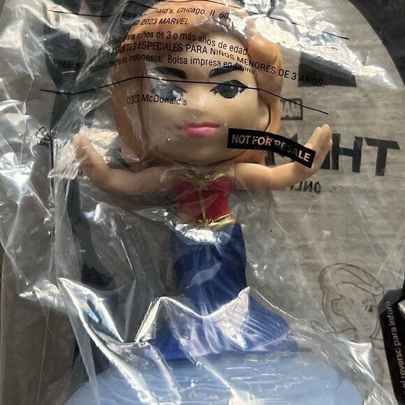 McDonald's Marvel Carol Action Figure - Picture 1 of 3